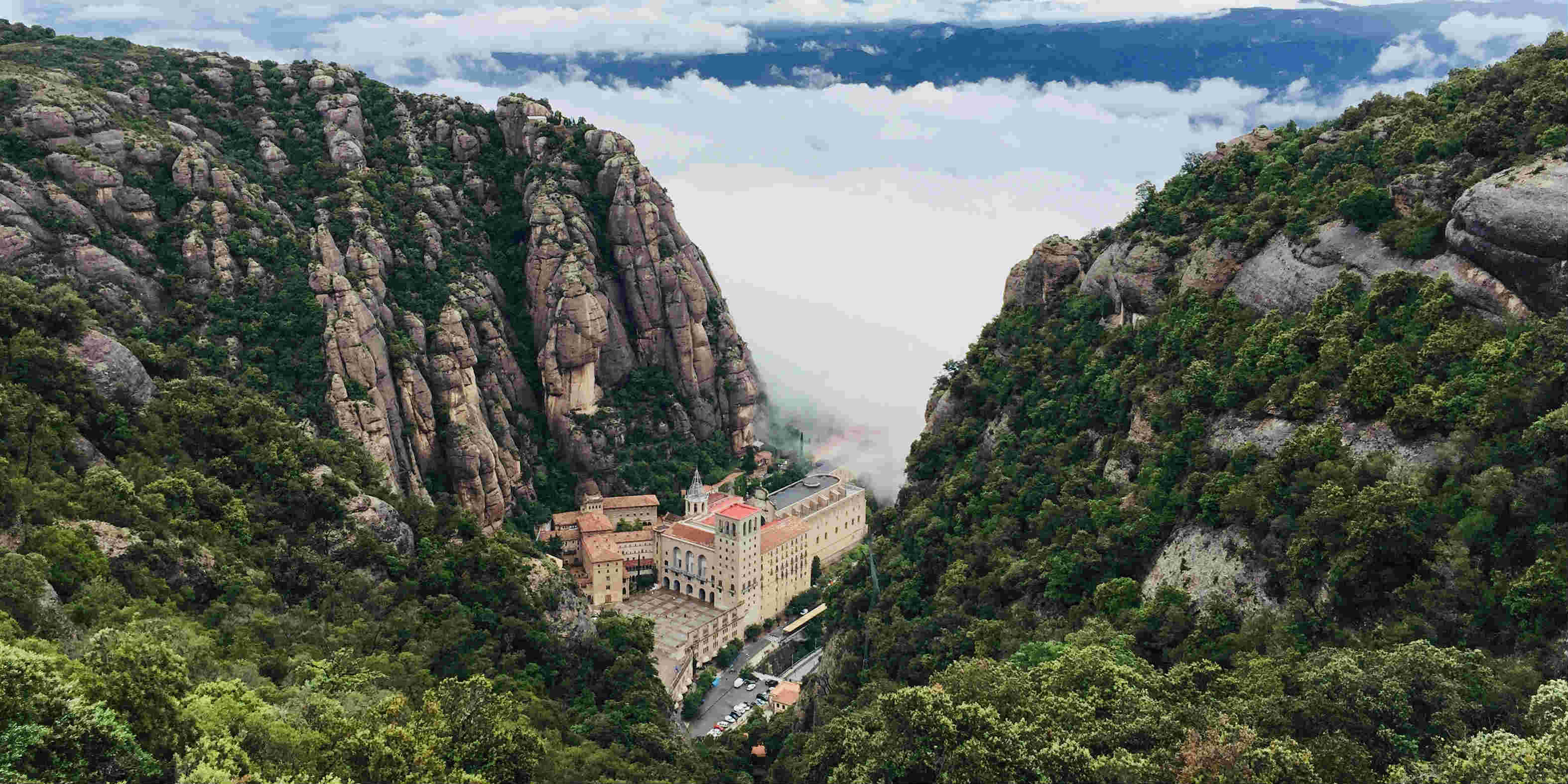 Монастырь В Горах Испании