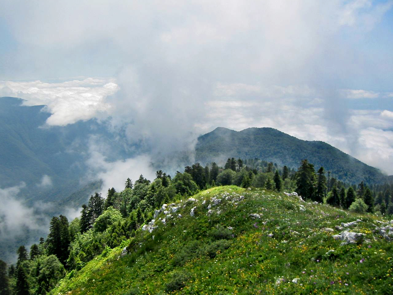 Гагры Абхазия горы