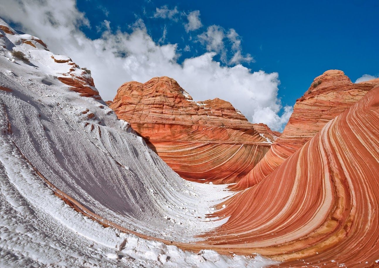 Скальная формация волна, Аризона