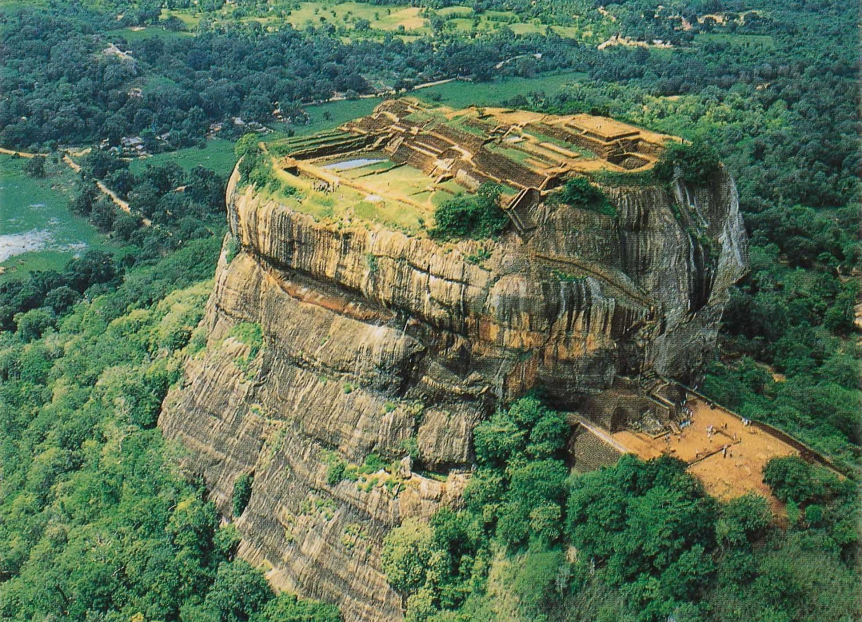 Сигирия Шри-Ланка львиная крепость