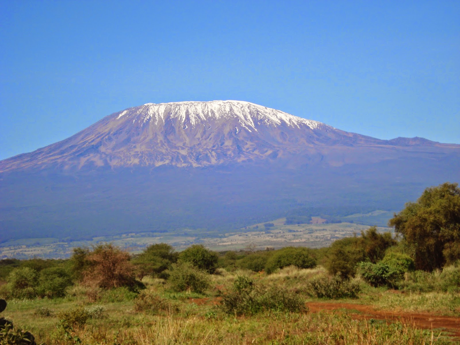 Склоны горы Килиманджаро