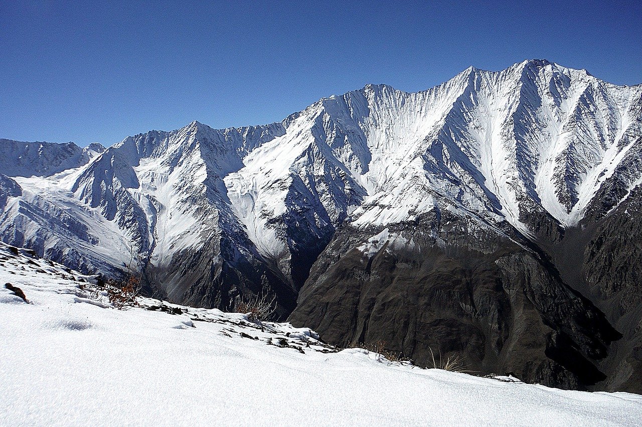 Горы Памира в Таджикистане