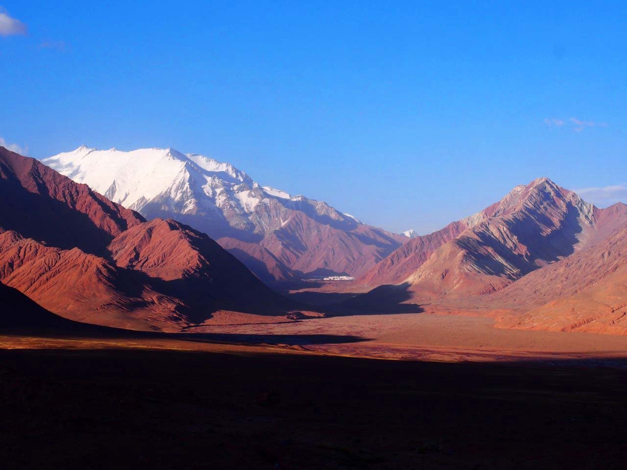 Горы Памира в Таджикистане