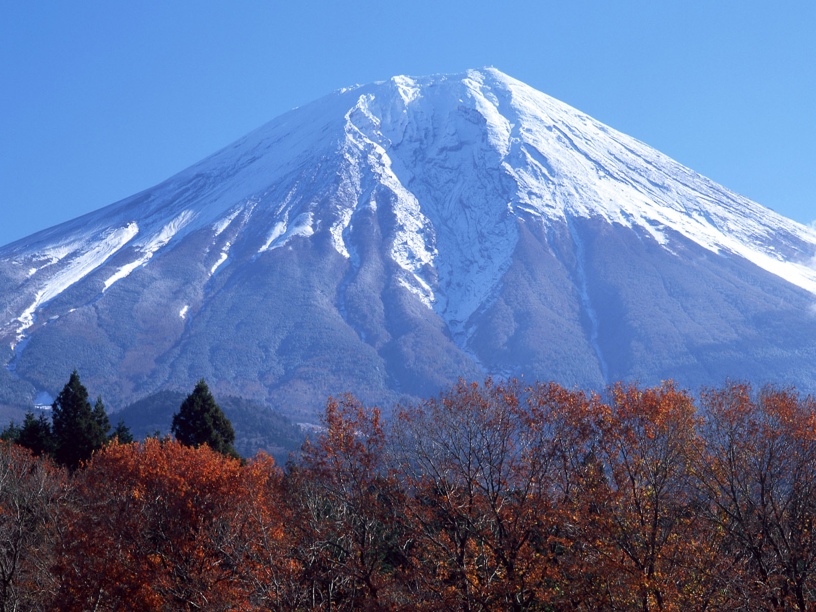 Гора Фудзияма извержение