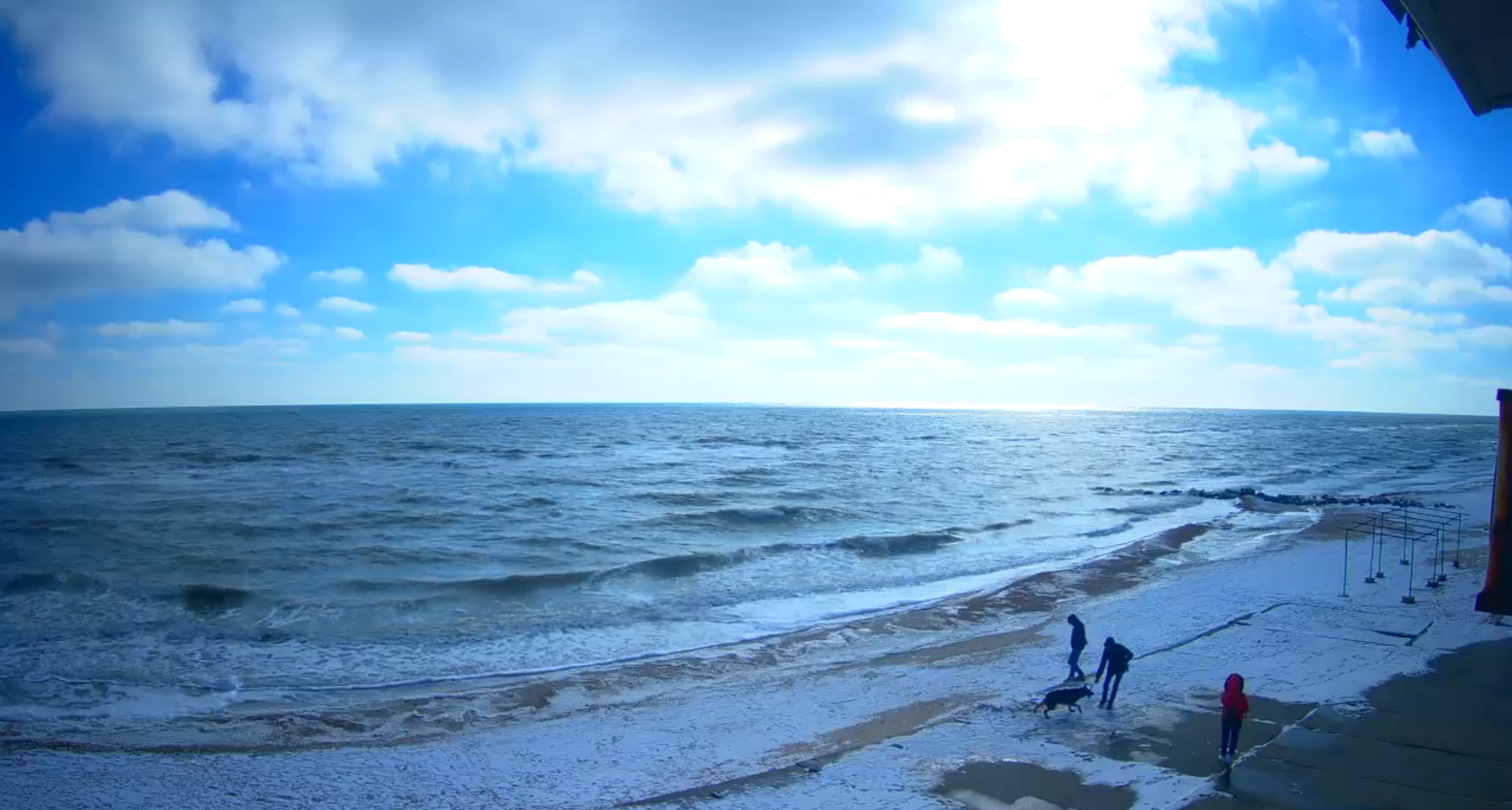Замерзает ли азовское море зимой