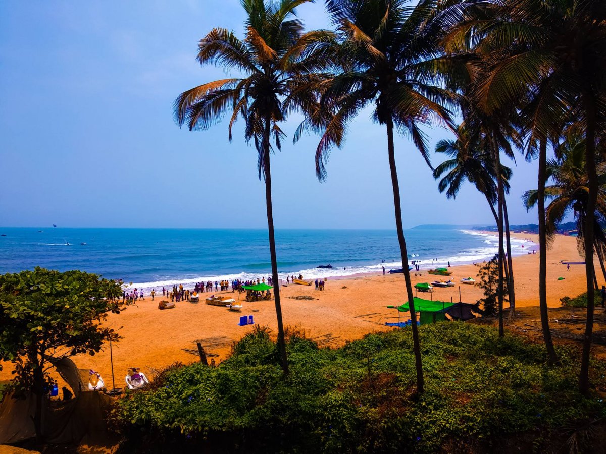 Пляж арамболь в индии