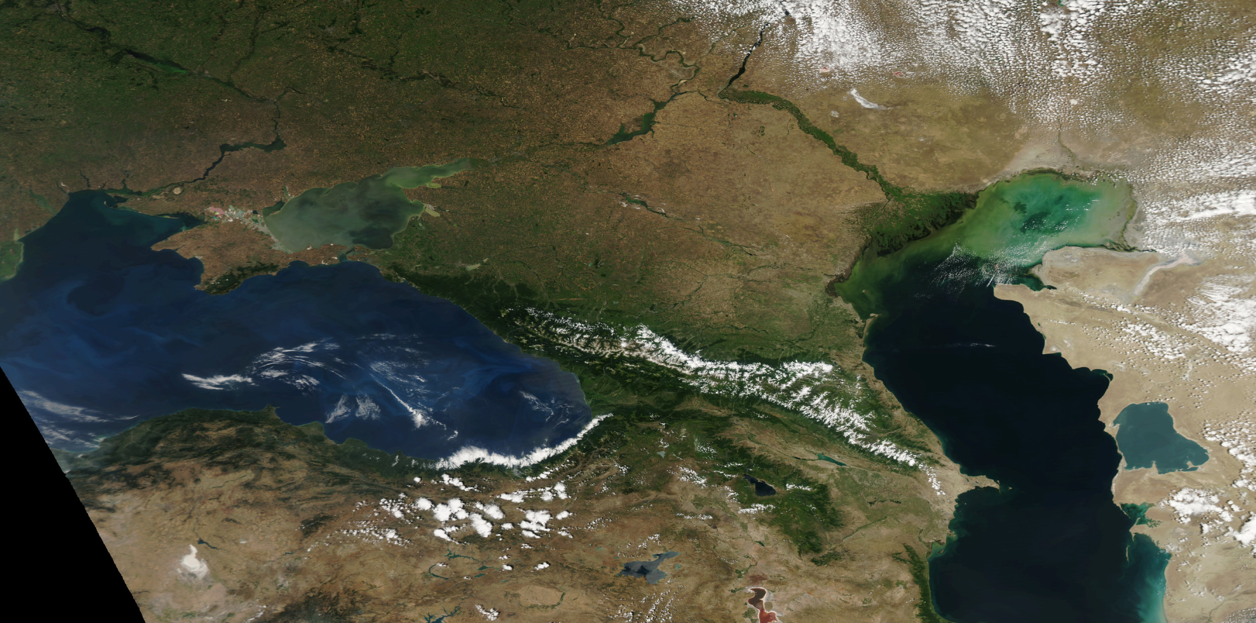Спутник азовское море