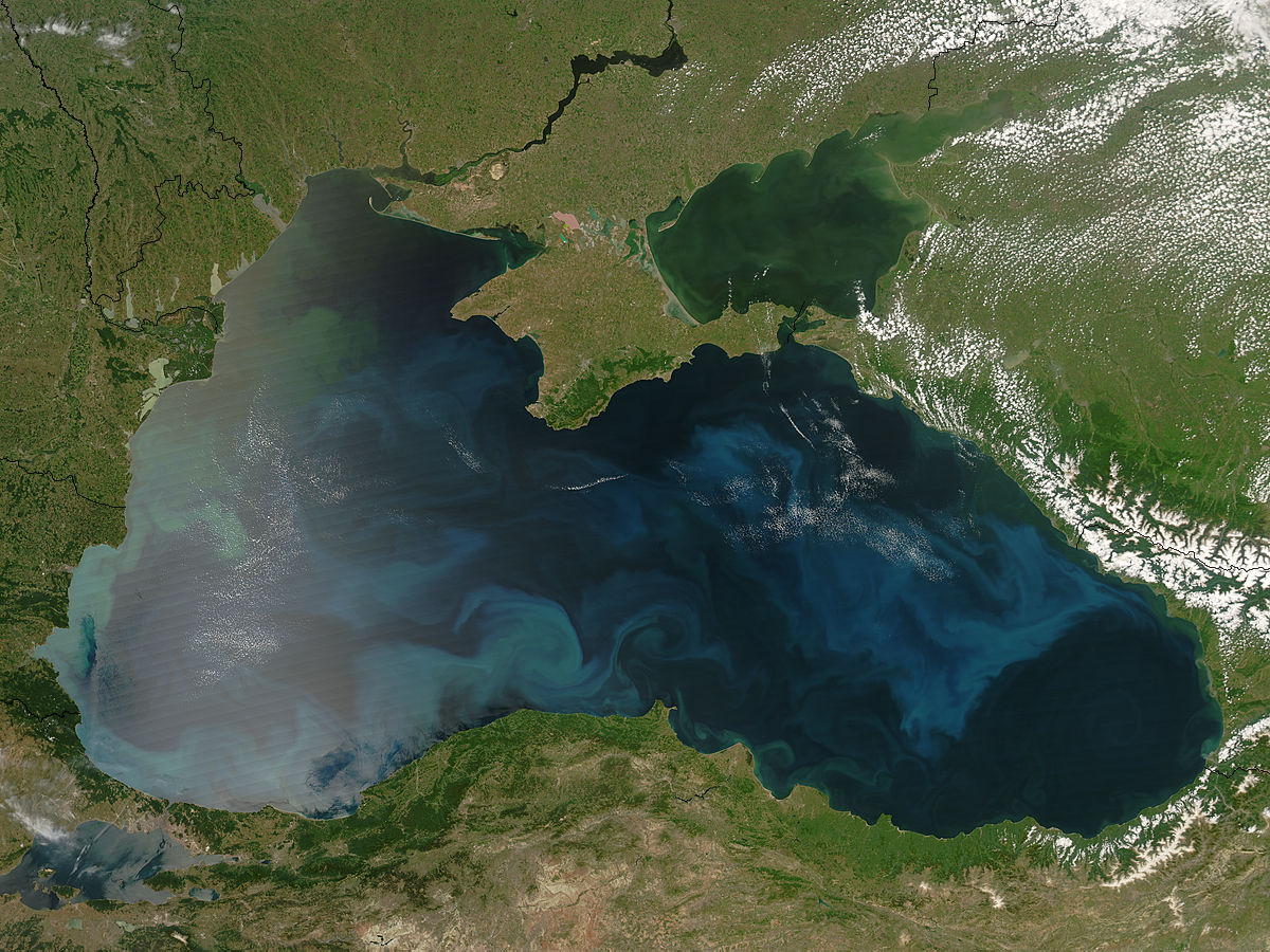 Азовское море дно
