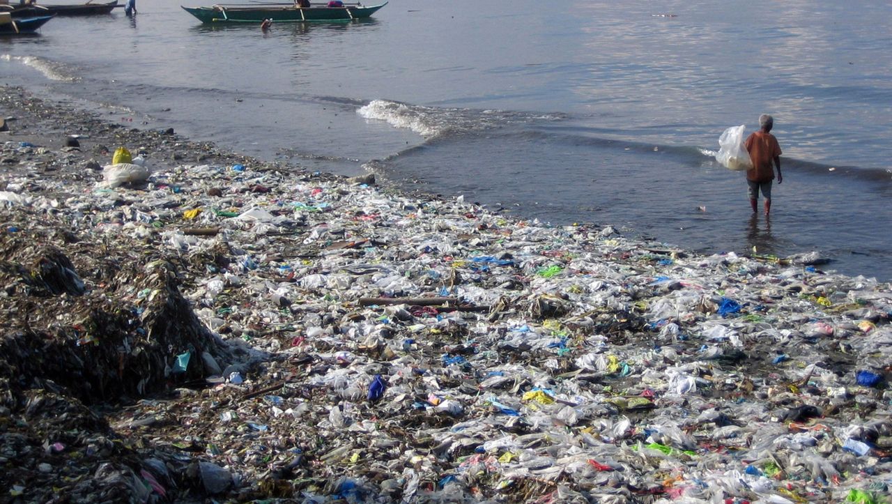 мусор в черном море