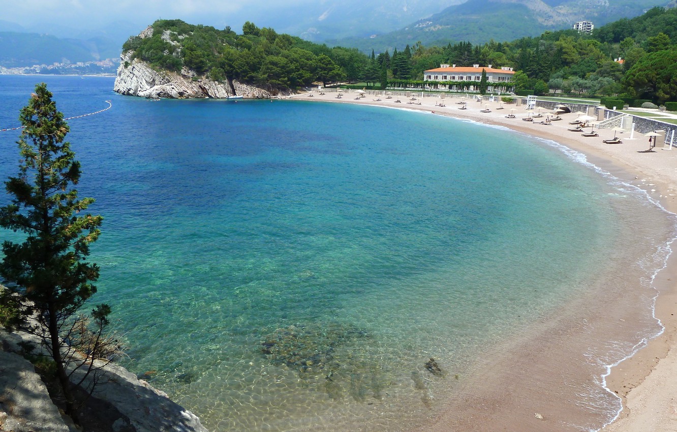 Черногория Монтенегро пляж