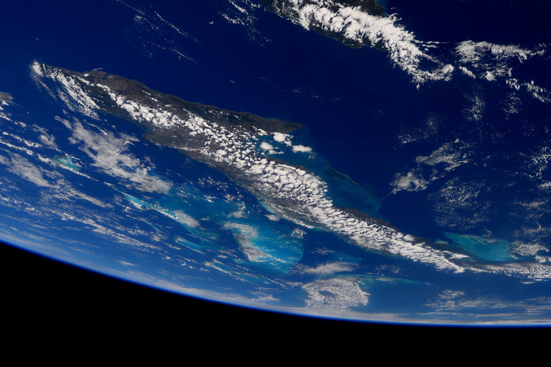 Мировой океан из космоса
