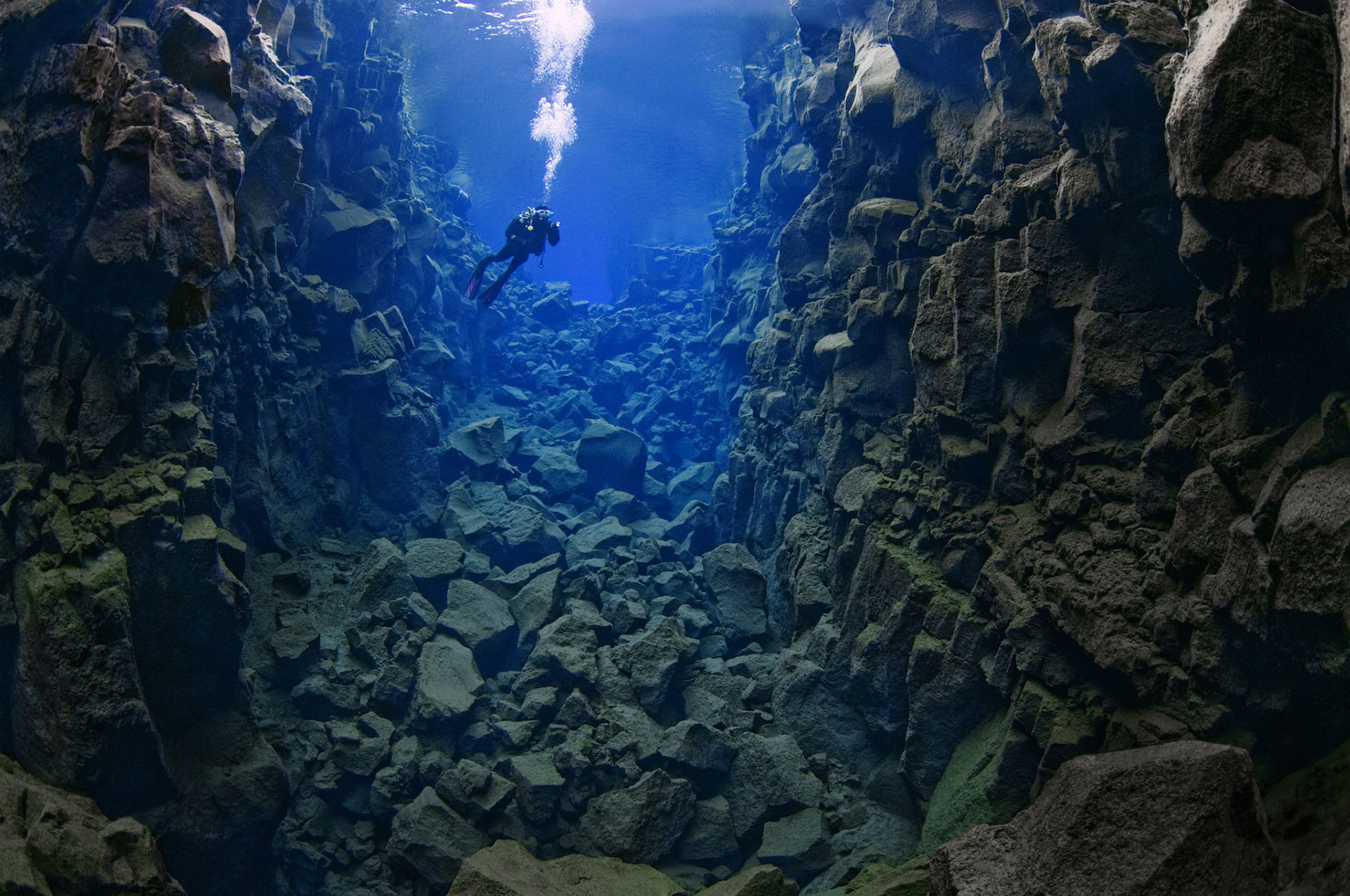 Ущелье Силфра, Исландия