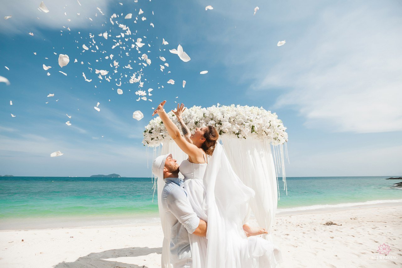 Свадьба а море