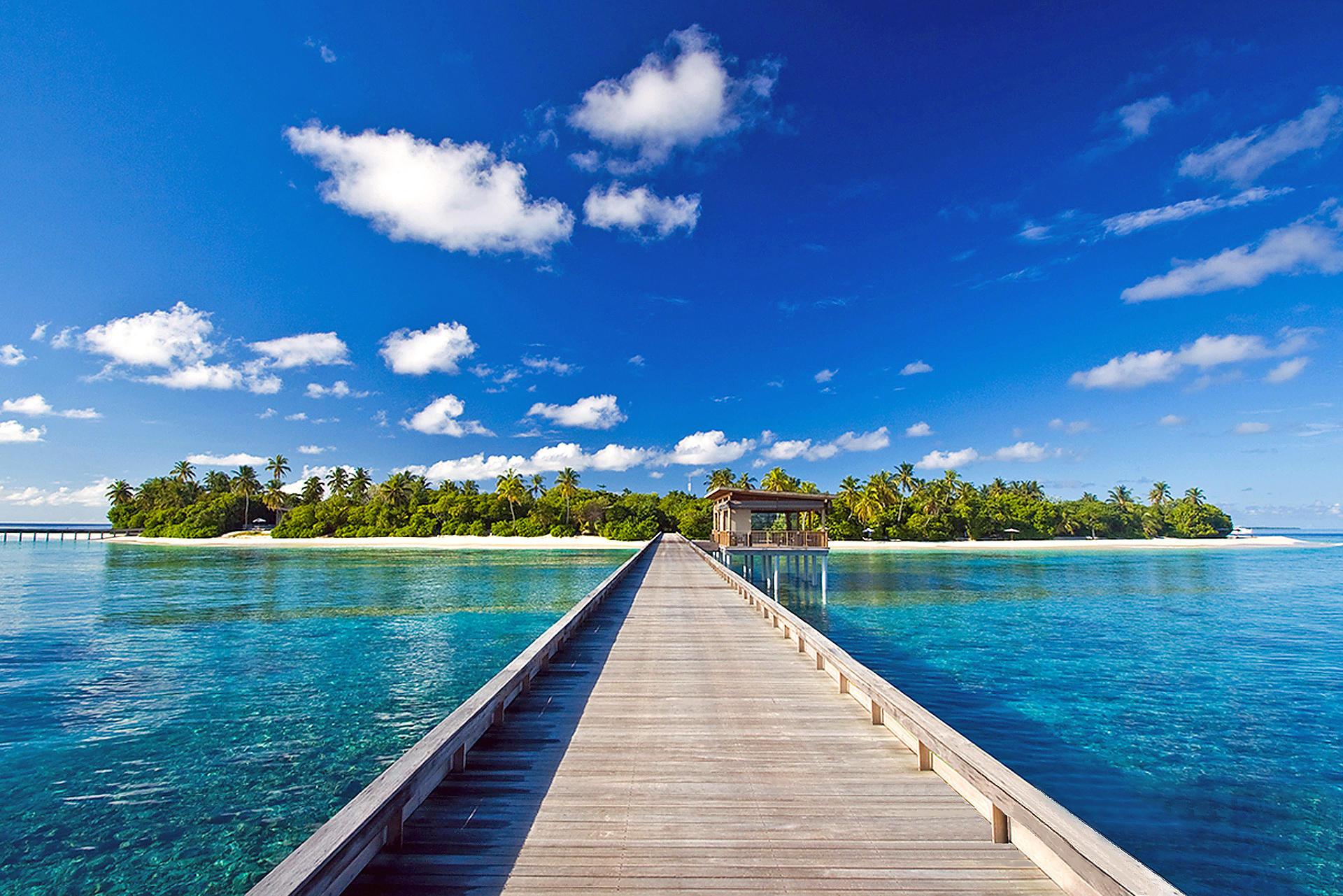 Мальдивы пейзаж