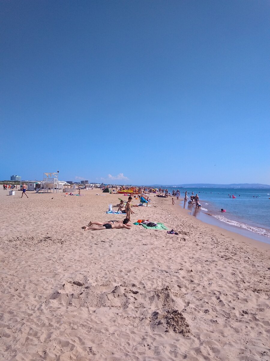 пляж паралия анапа