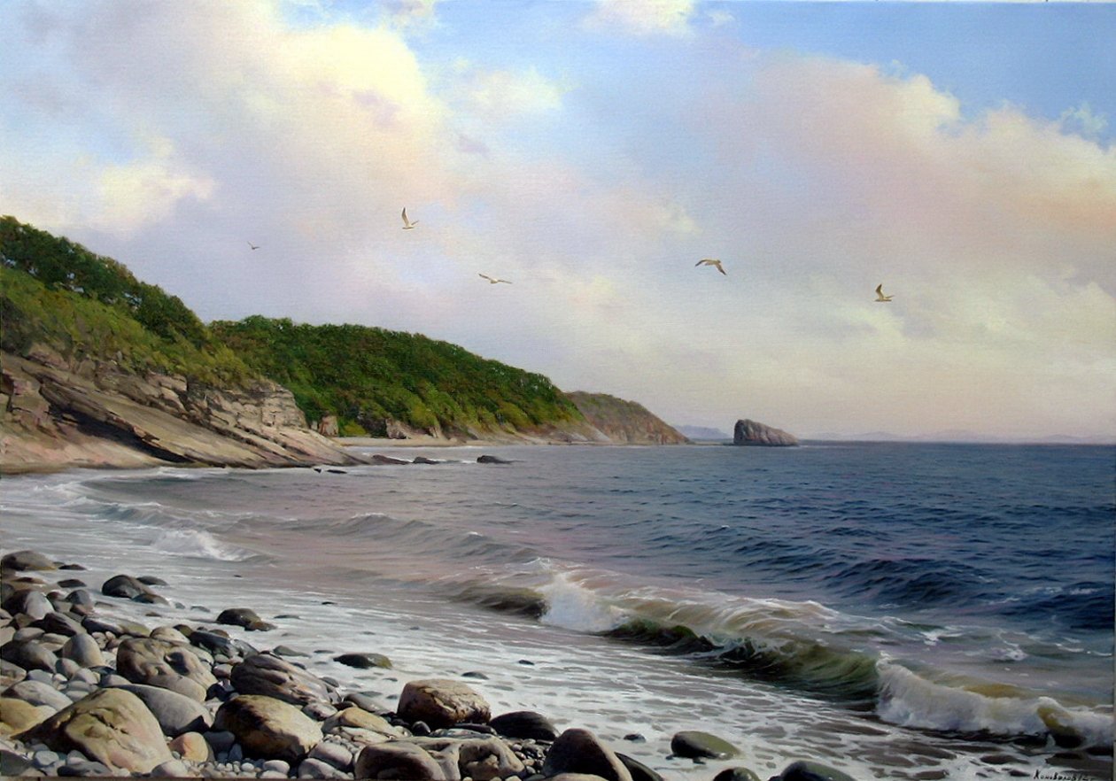 Морской берег владивосток