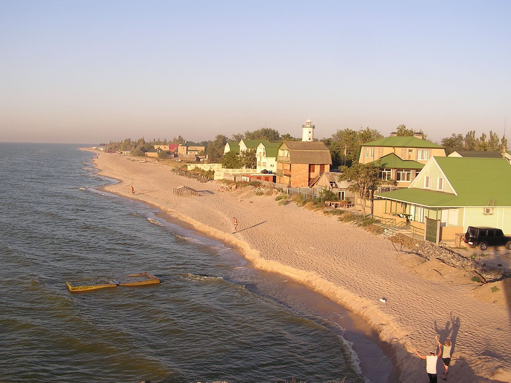 Коса Азовское море и Таганрогский залив