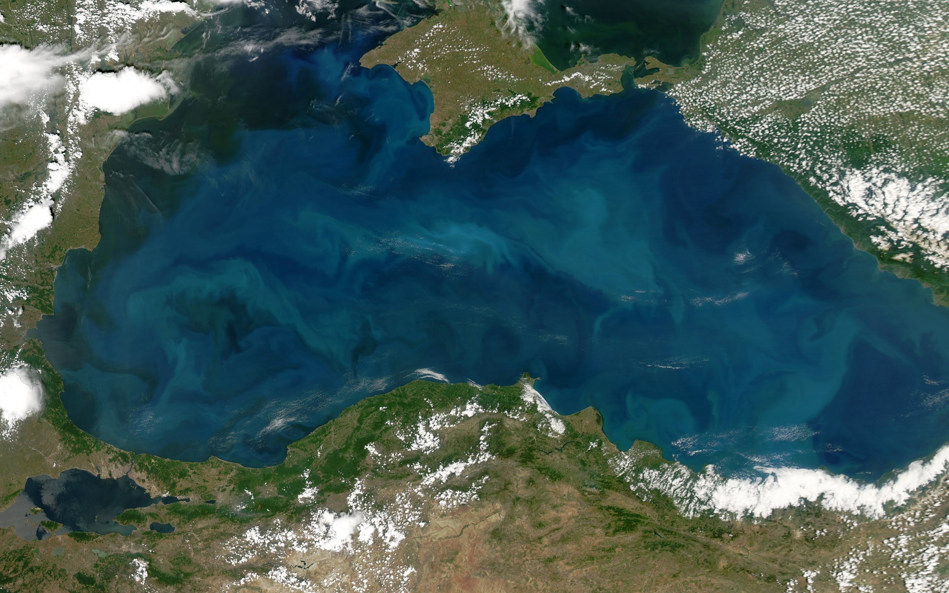 Как выглядит дно черного моря без воды