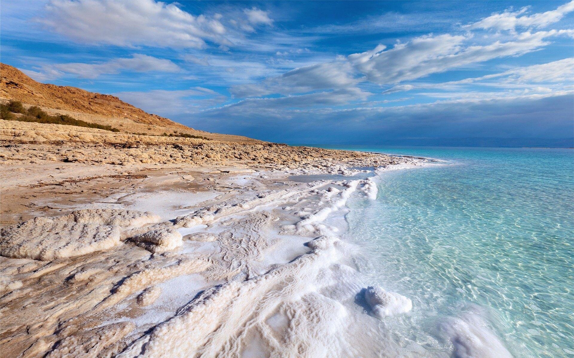 Пляжи мертвого моря в израиле