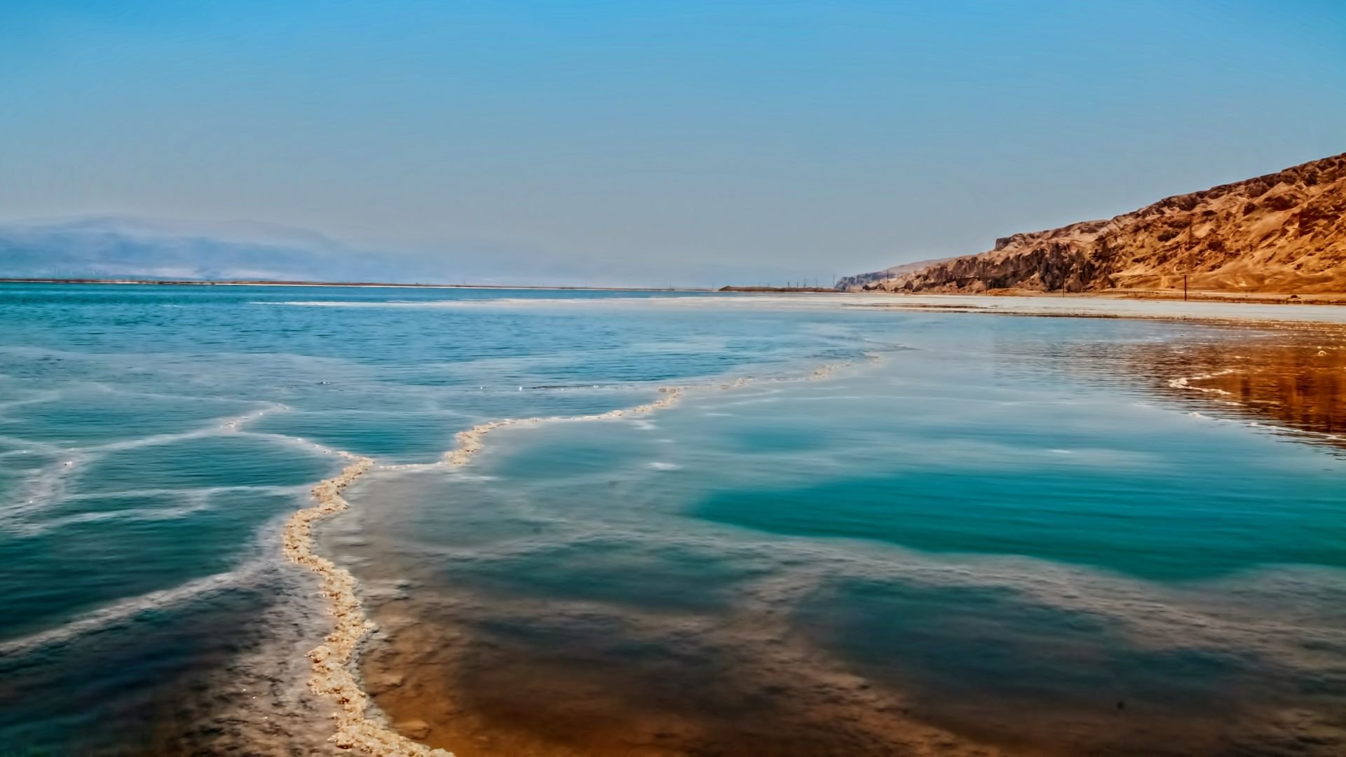 Индийский океан соленый. Иордания Мертвое море.