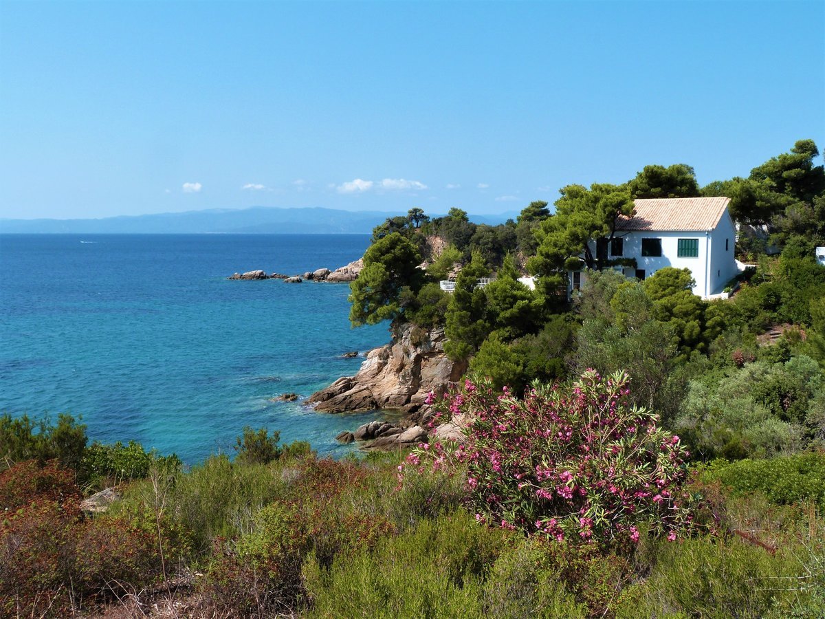 Купить дом у моря в пефкохори греция