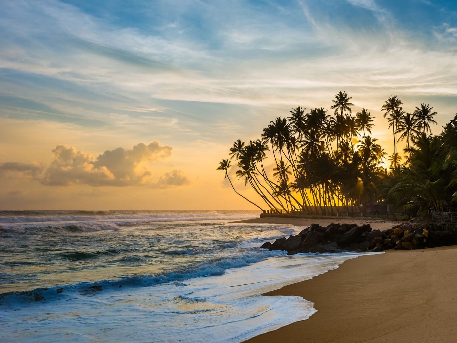 Пляж Виджая Шри Ланка