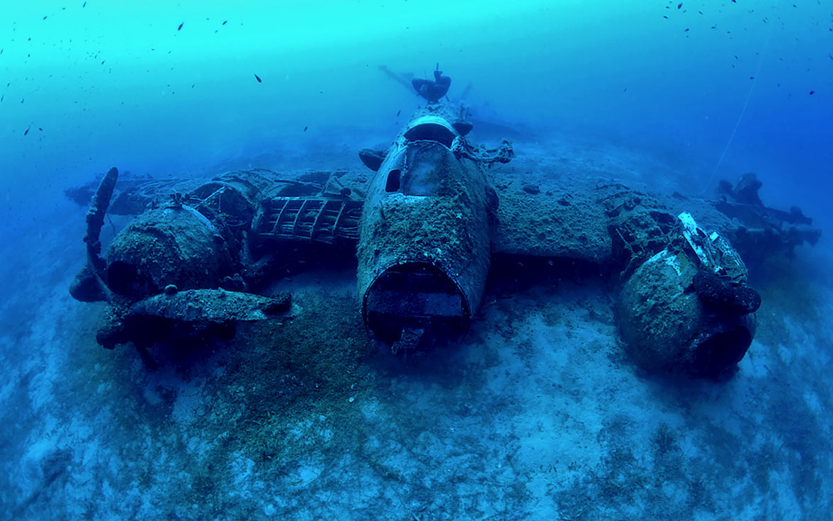 Heinkel 111 на дне черного моря