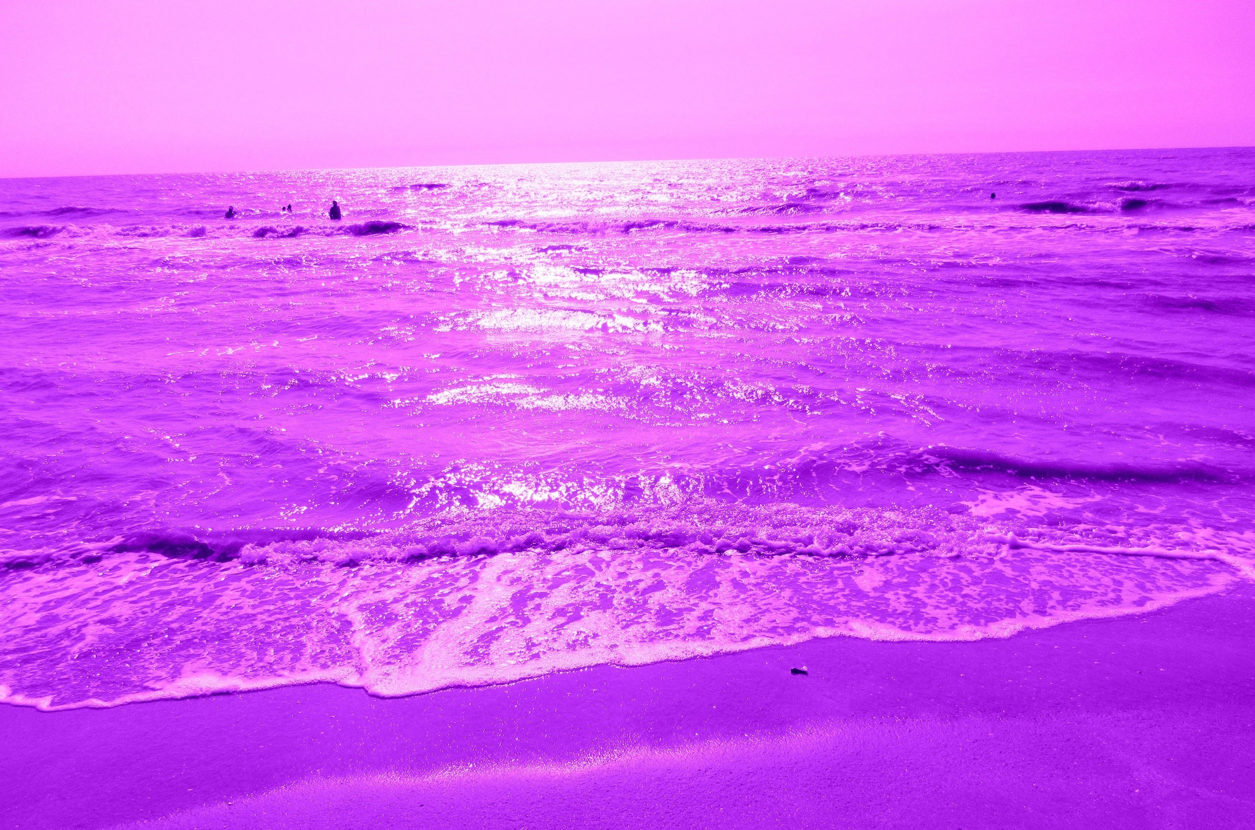 Фиолетовое море