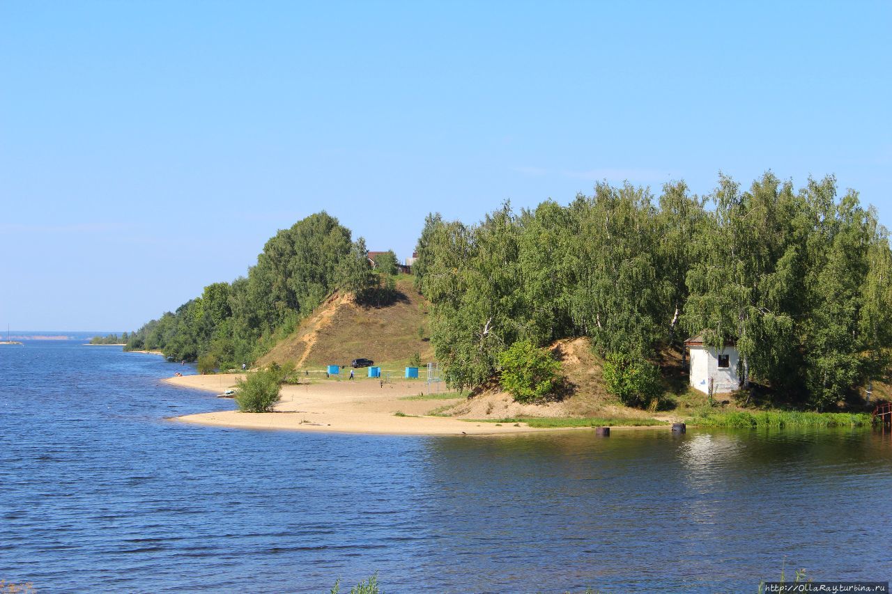 Белая речка Городецкий район пляж