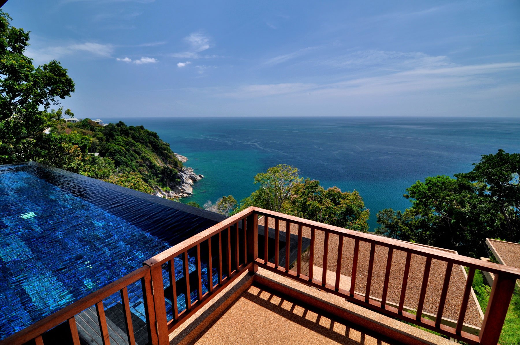 Терраса с видом на море. Paresa Resort Phuket. Вид на море с балкона. Вид с балкона на океан. Виды террас.