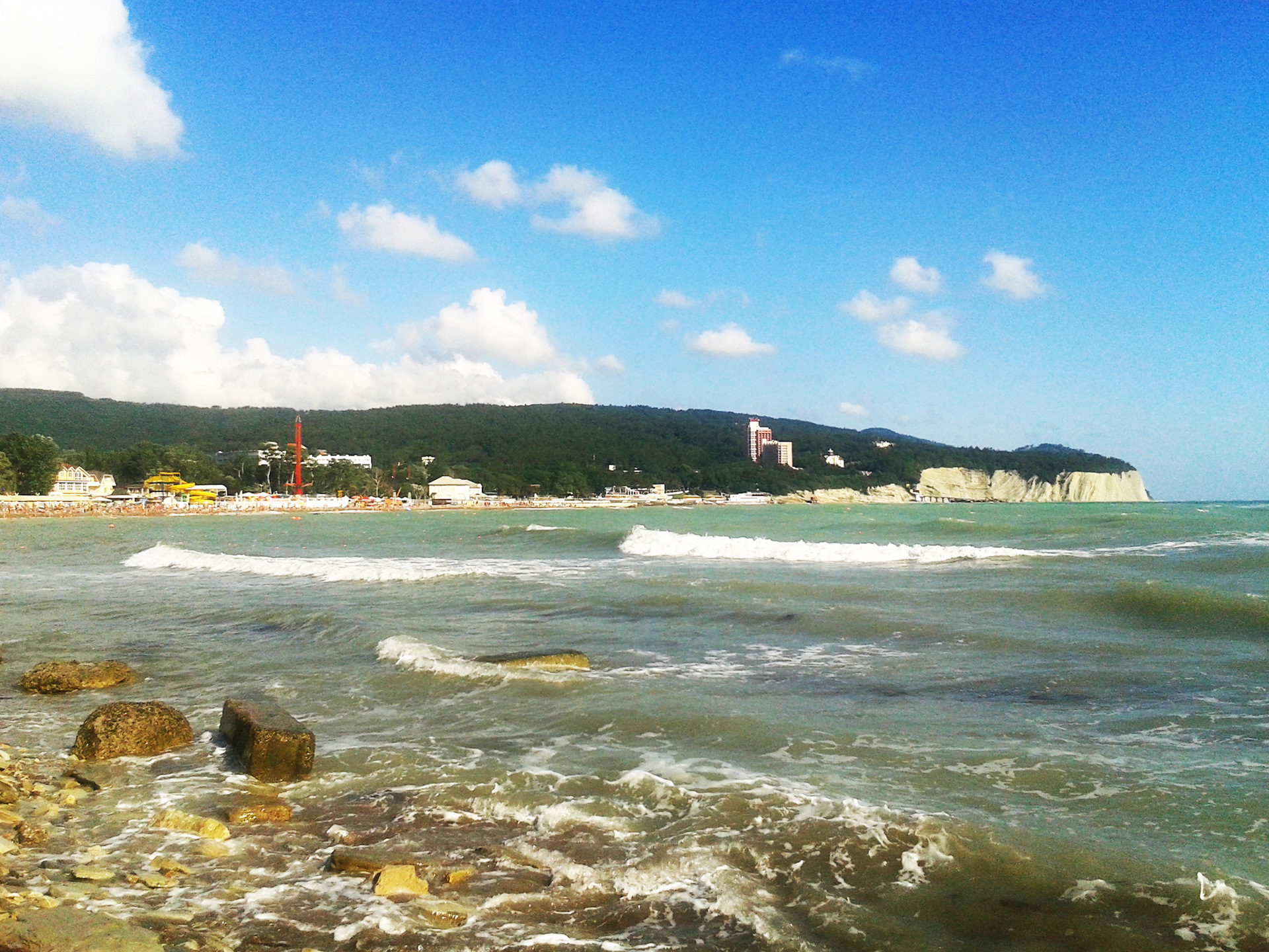 Дивноморское фото моря и пляжа