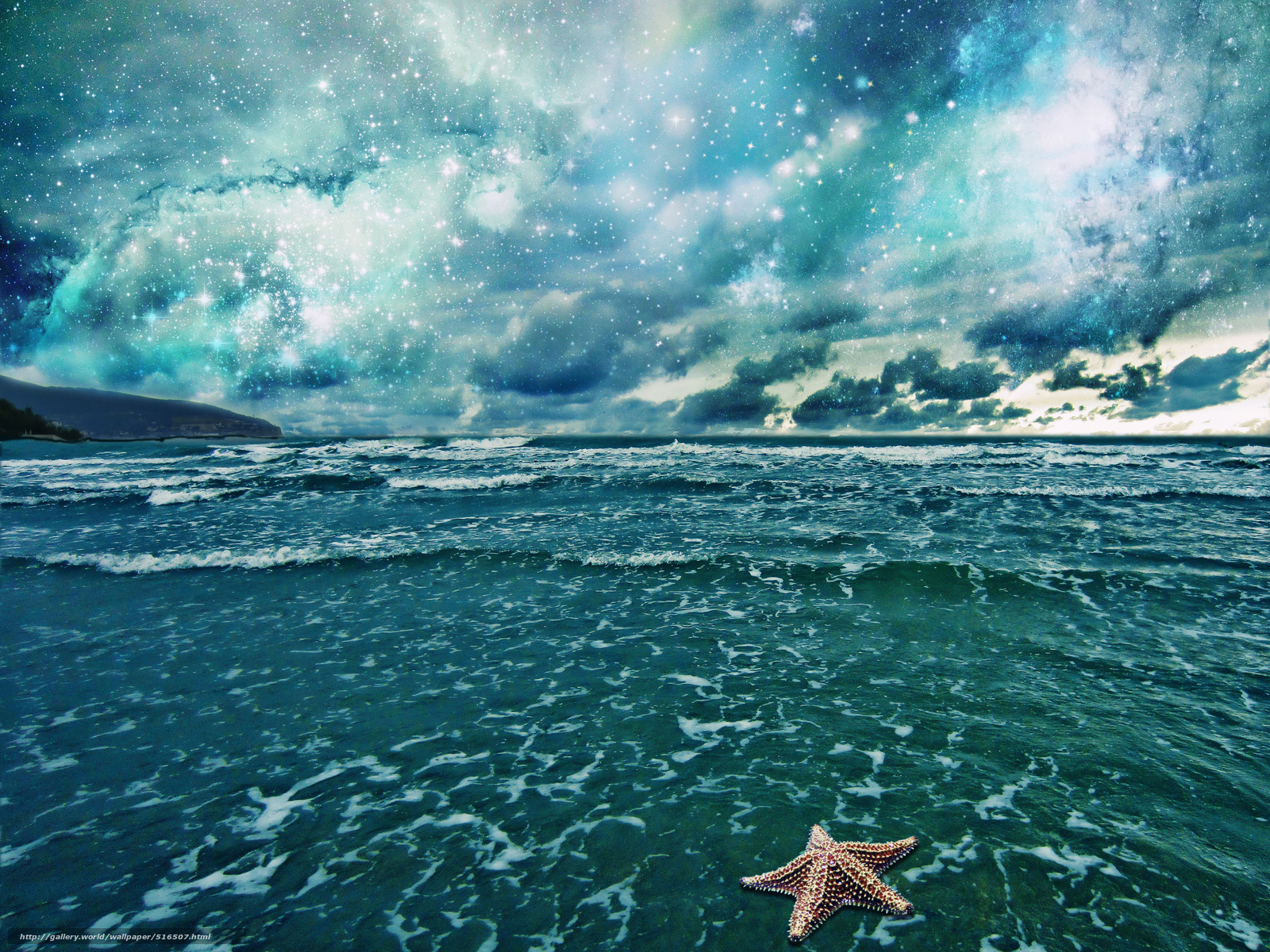 Звезды в море