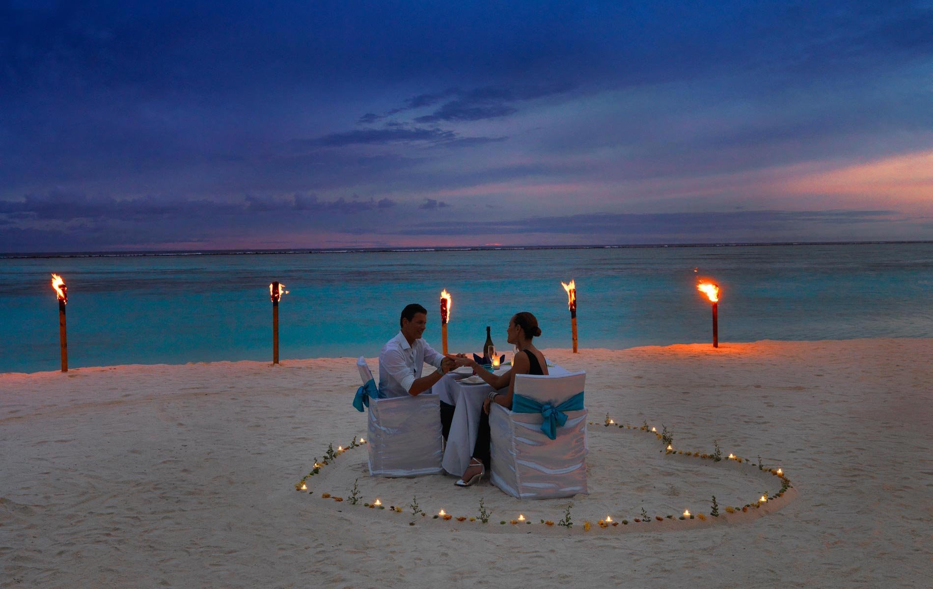 Романтический вечер на острове