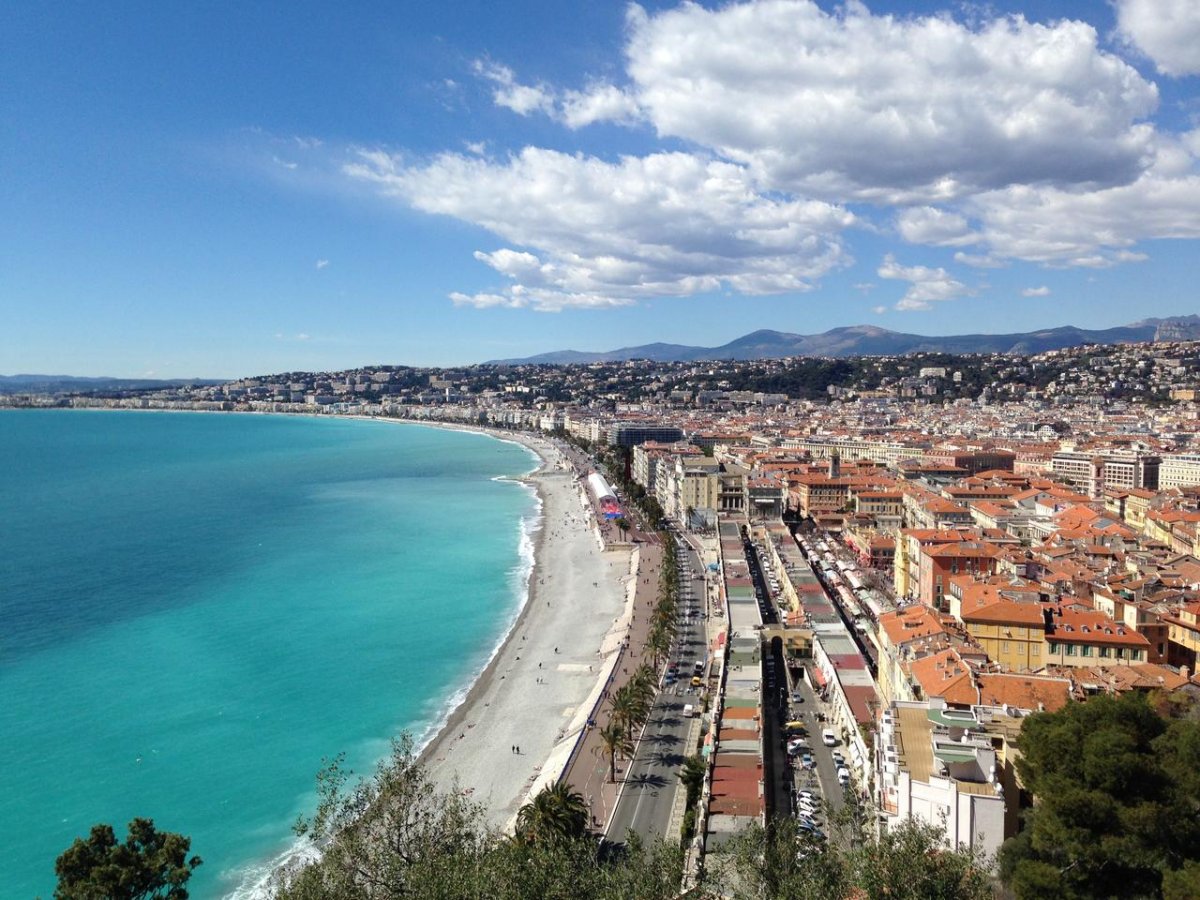 Лазурный берег Франции Ницца Монако Канны