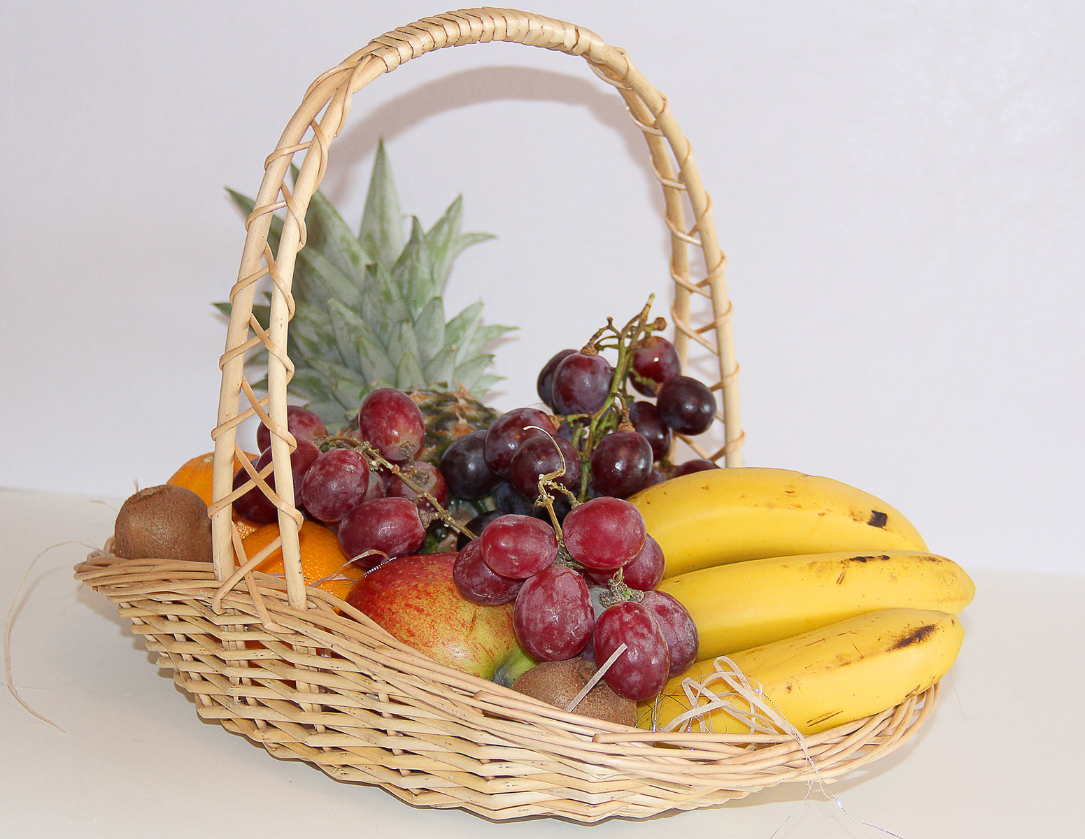Корзинка с фруктами своими руками в подарок