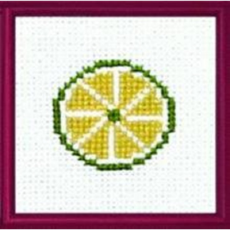 Вышивка лимоны крестиком