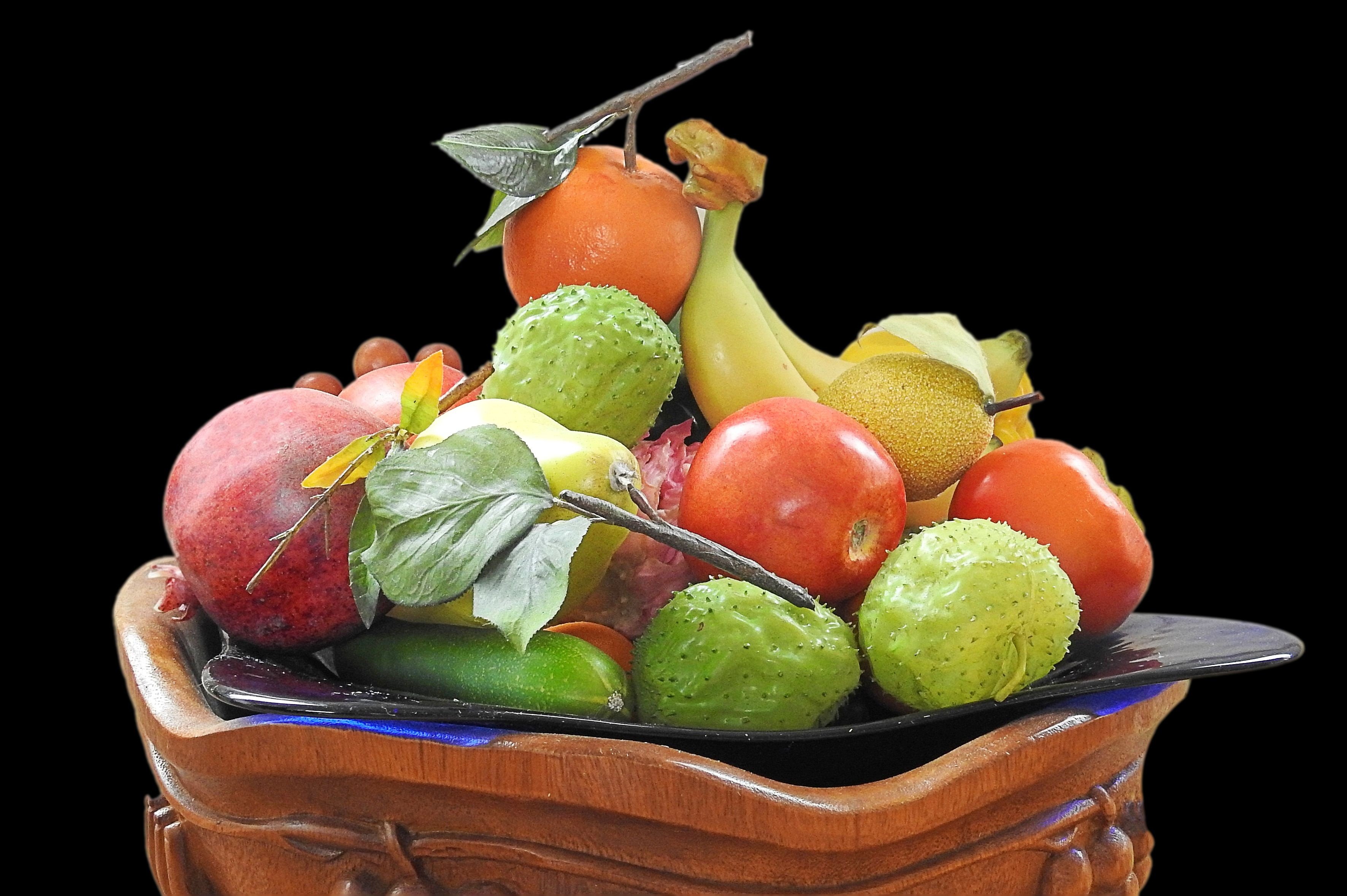 Фруктовая ваза с фруктами