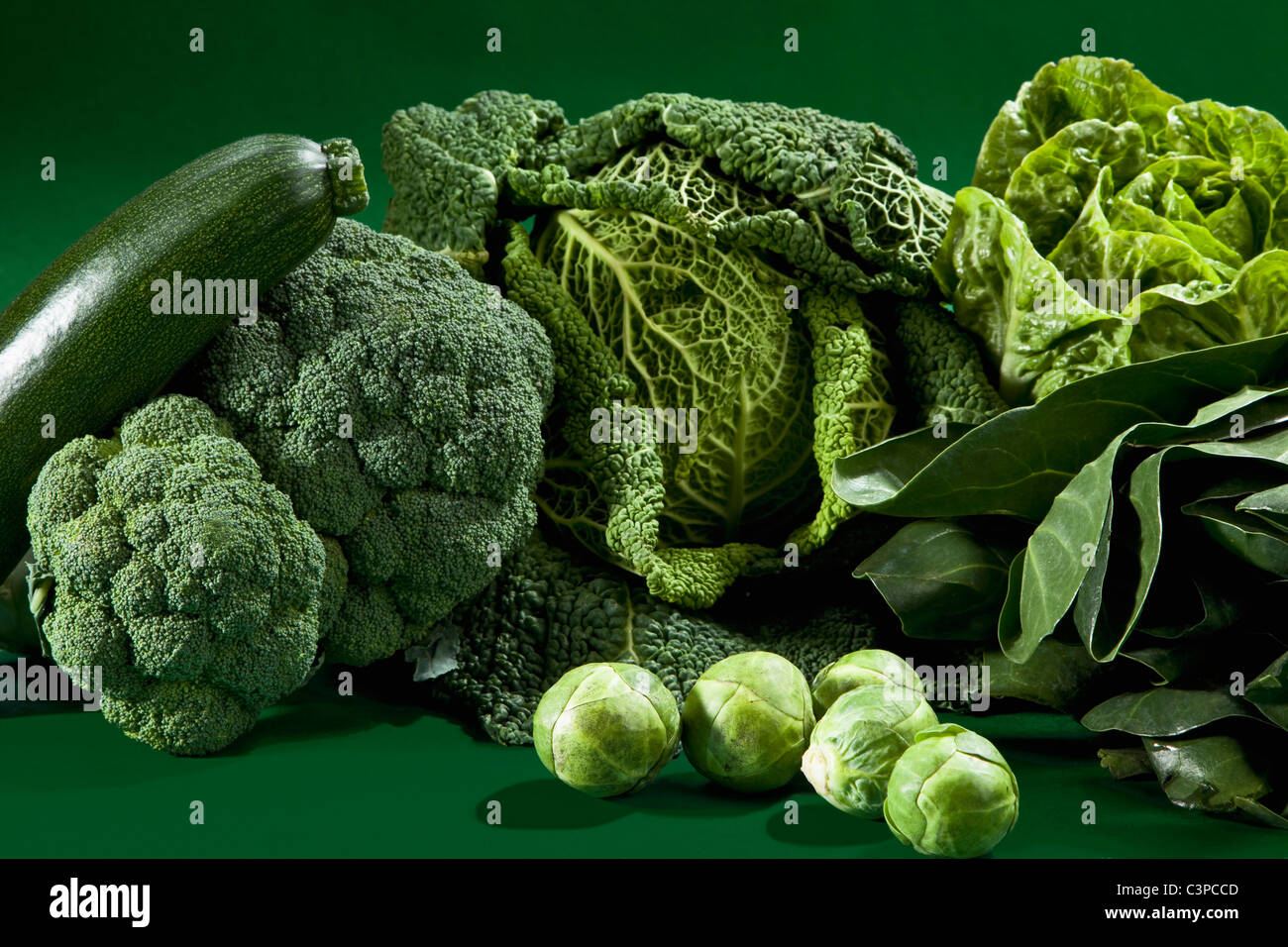 Зеленые лиственные овощи