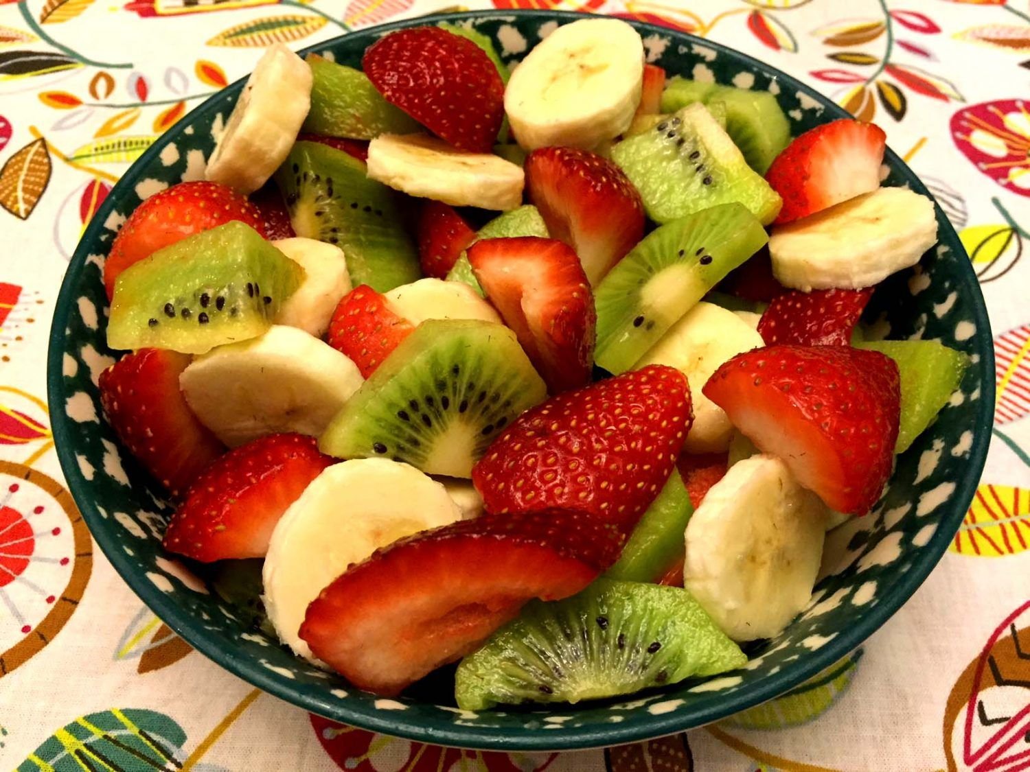 Домашний фруктовый салат