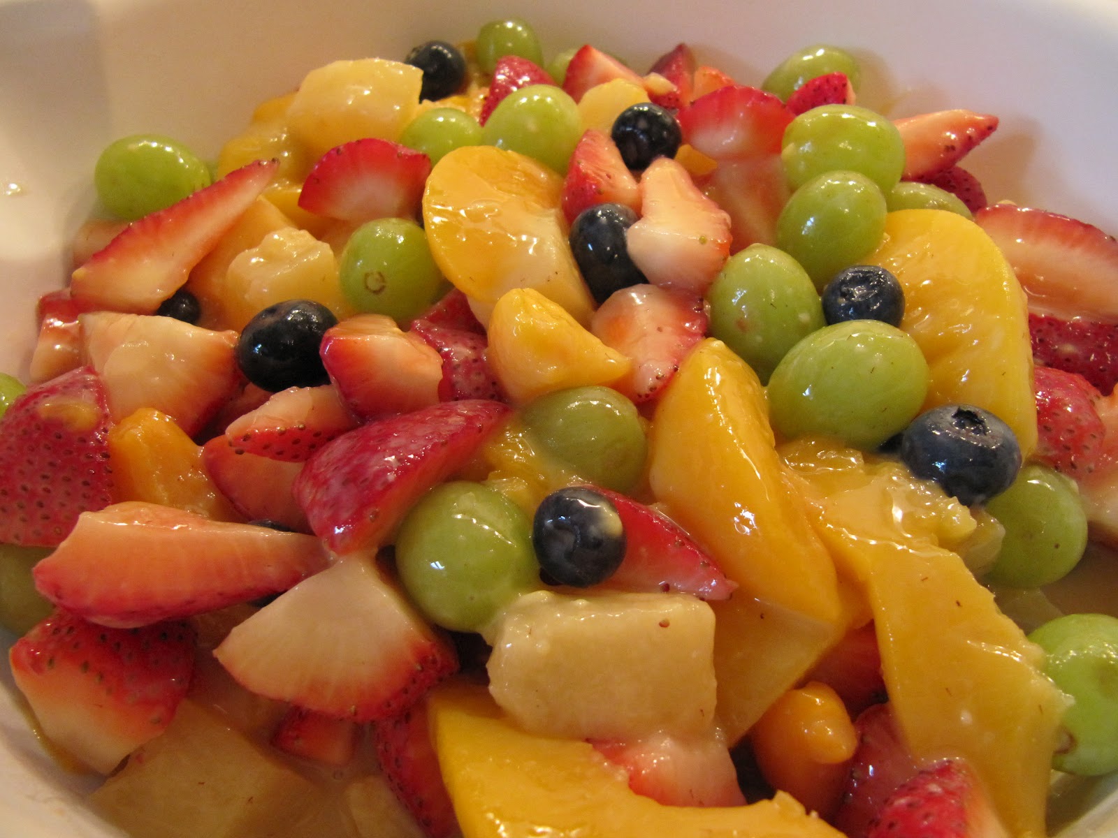 Как сделать салат из фруктов (68 фото) .