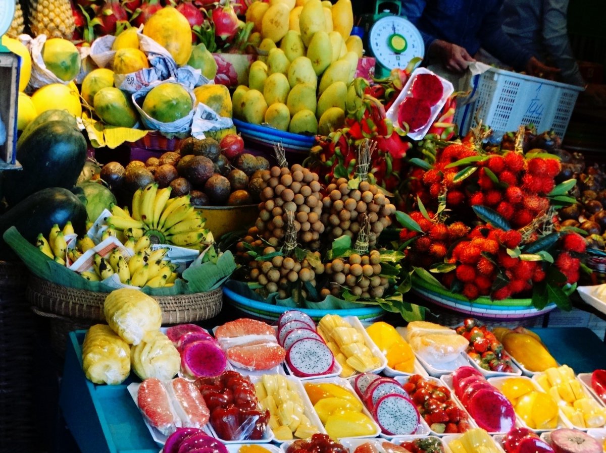 Вьетнам Нячанг экзотические фрукты