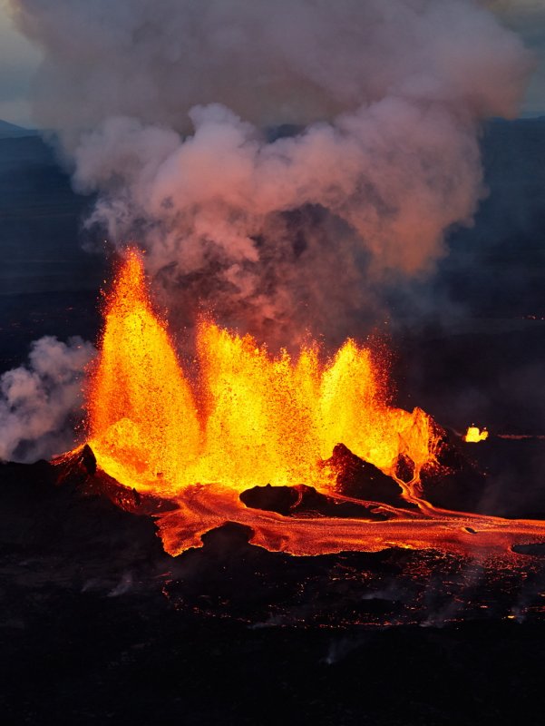 Вулкан Бардарбунга извержение