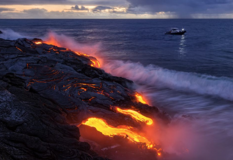 Национальный парк Гавайские вулканы пляжи