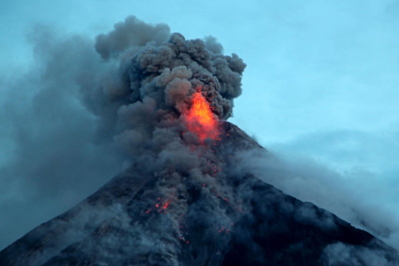 Плинианский Тип извержения вулкана