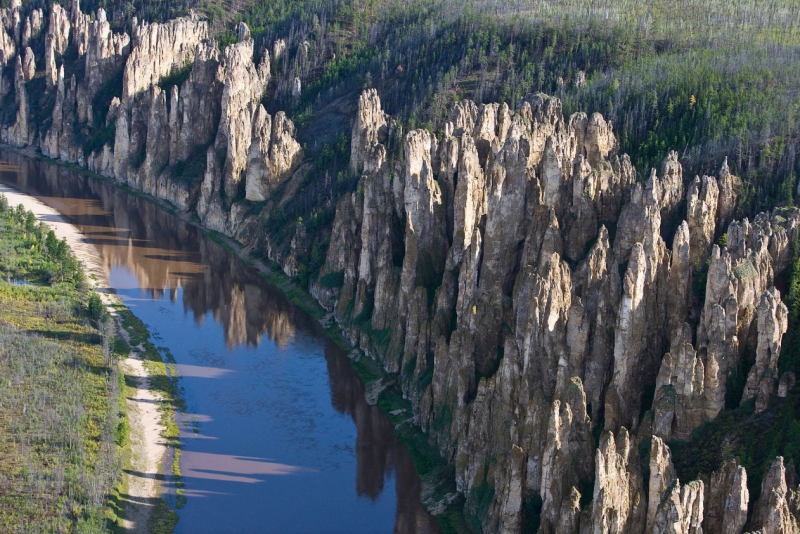 Река Лена Ленские столбы