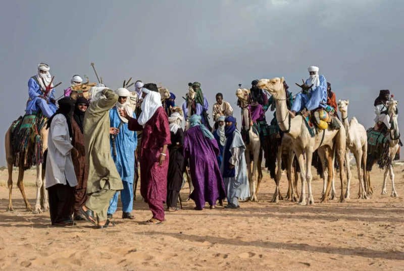 Туареги кочевники Северной Африки
