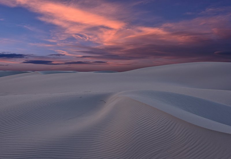 Белоснежные дюны Нью Мексико