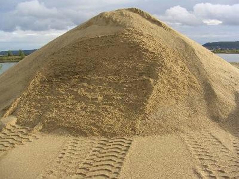 Песок строительный Речной карьерный намывной сеяный
