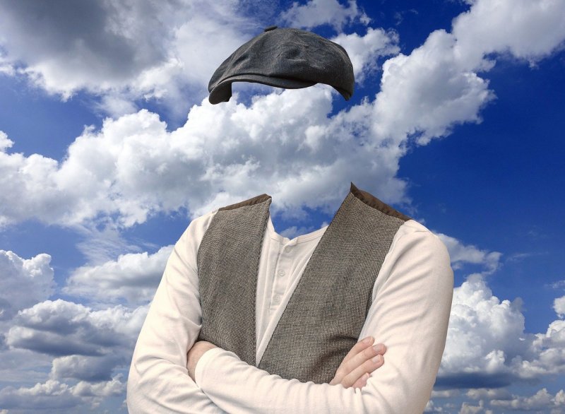 Мужчина в облаках