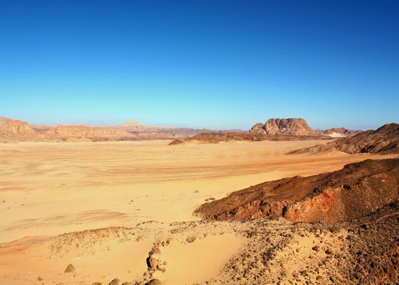 Южный Синай пустыня